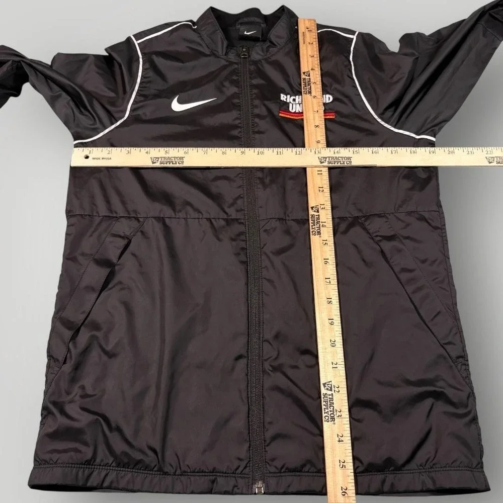 Richmond United Jacket YOUTH XL Black‎ Soccer Nike Full Zip Windbreaker Top